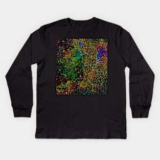 Black Panther Art - Glowing Edges 34 Kids Long Sleeve T-Shirt